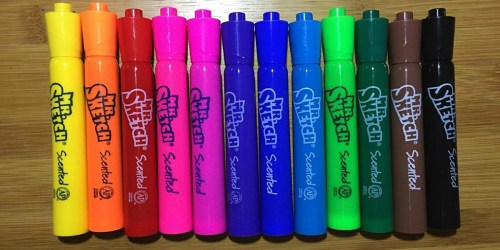 Mr. Sketch Scented Markers 12-Count Pack Only $6.36 Shipped on Amazon (Regularly $11)