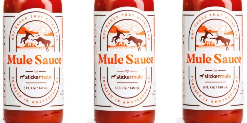 Sticker Mule Hot Sauce Only $1 Shipped (Regularly $8) | FIRST 10,000 Customers Only