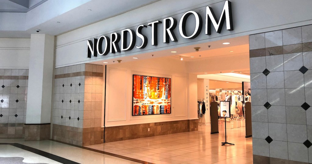 nordstrom store front in mall