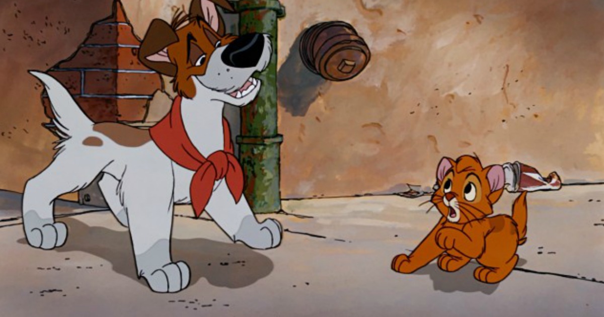 Oliver & Company movie clip still