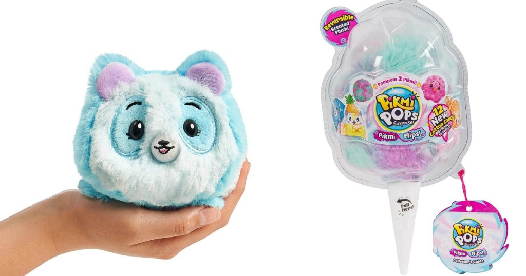 hand holding Pikmi Pops Flips