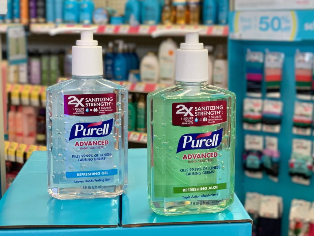 original and aloe purell in walgreens