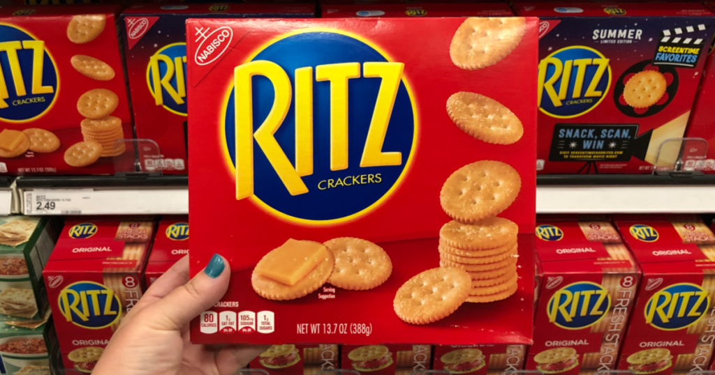 Ritz Crackers in Target