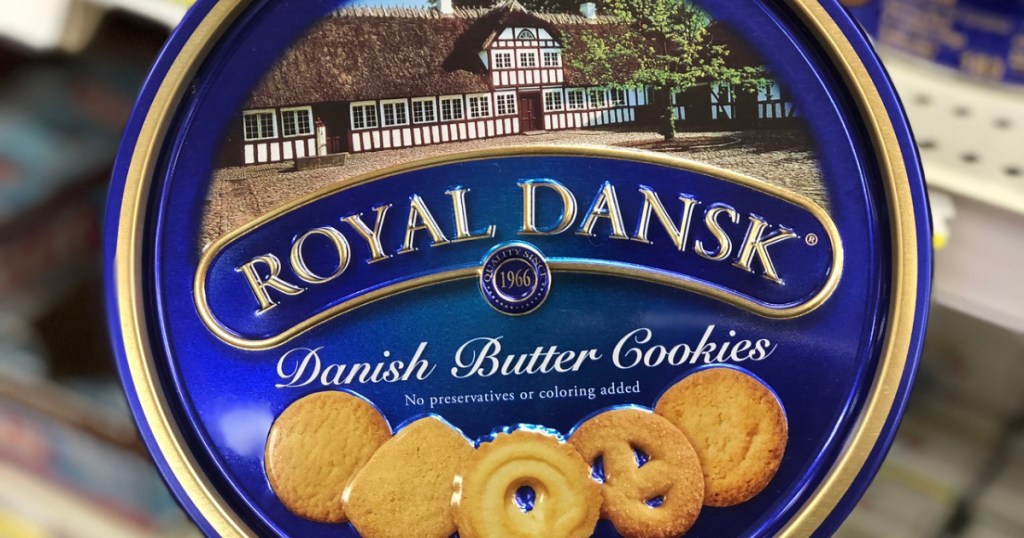 royal dansk danish butter cookies tin