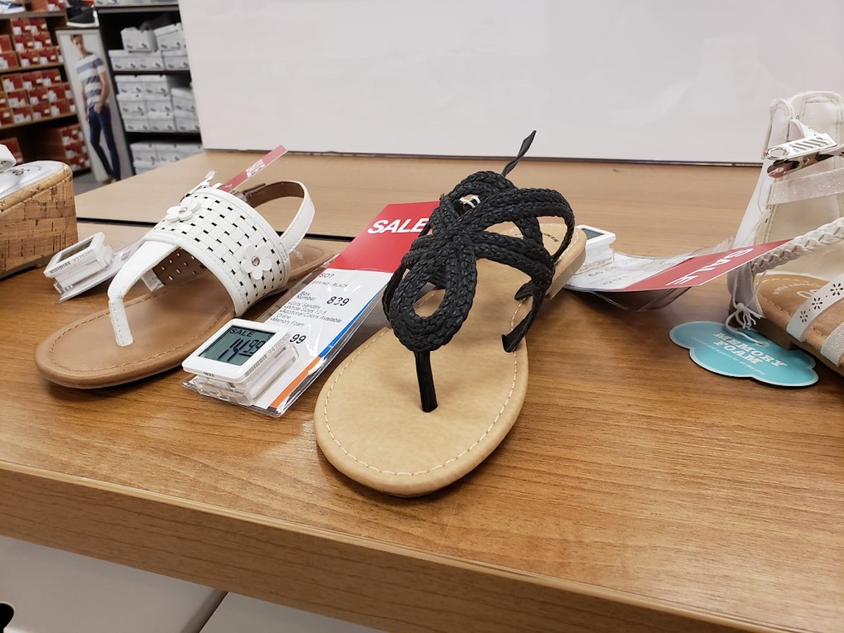 SO Girl's Sandals on shelf