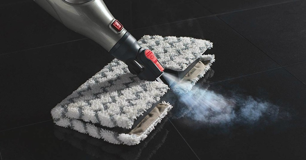 Shark Genius Pocket Steam Mop used on hard floor