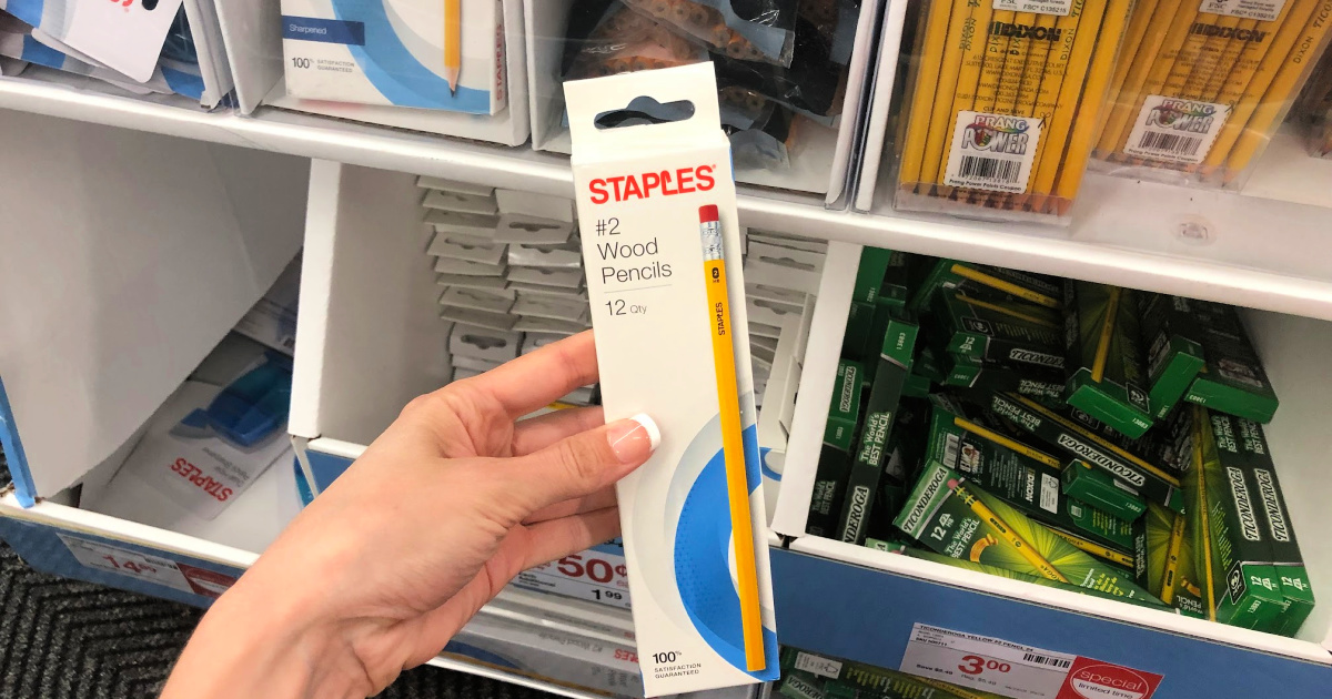 Staples Pencils