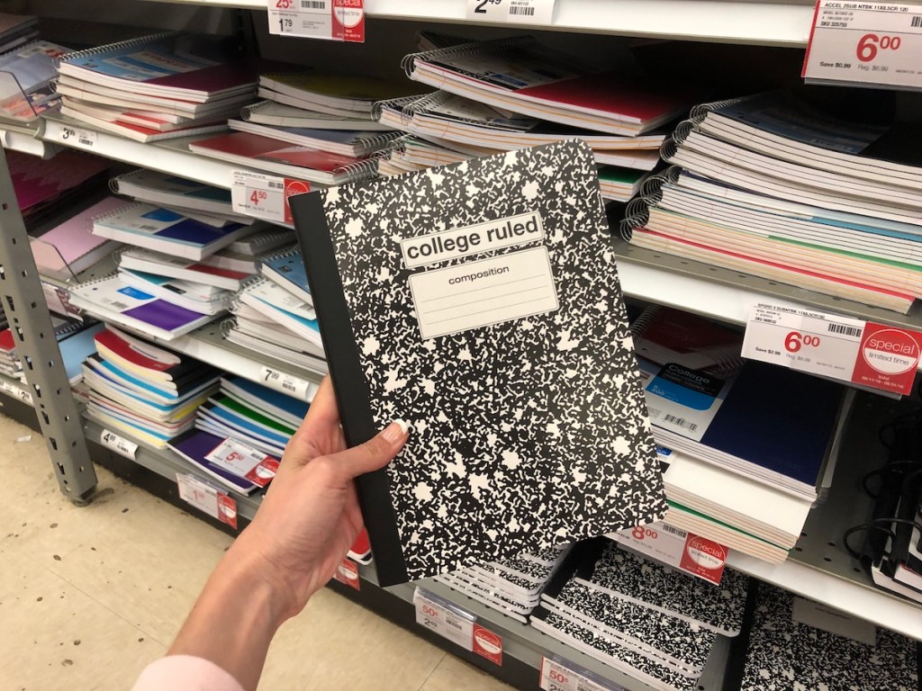Staples College Ruled Notebook