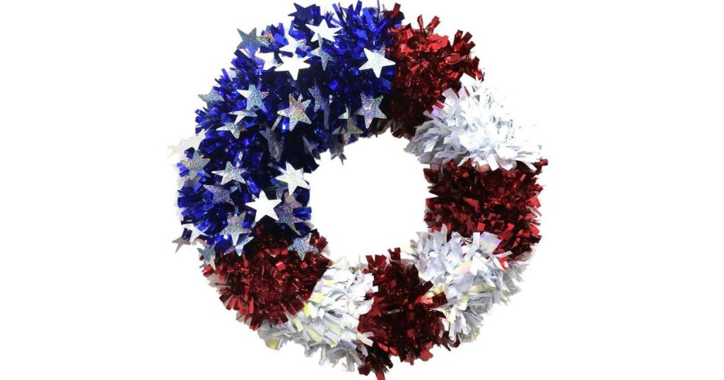 Patriotic Flag Wreath