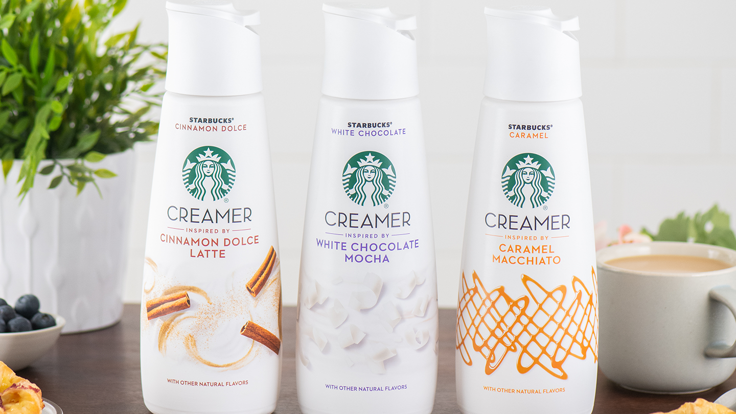 Starbucks creamers