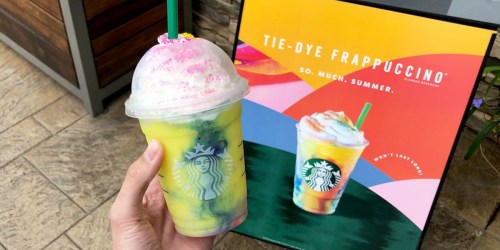 Starbucks Tie-Dye Frappuccino is HERE | Available for Limited Time Only