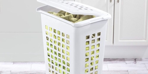 Sterilite LiftTop Laundry Hamper 4-Pack Just $16.43 at Walmart