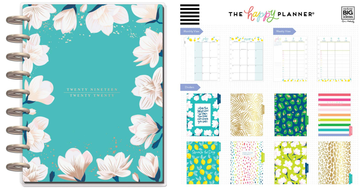 happy planner 18 months good vibes