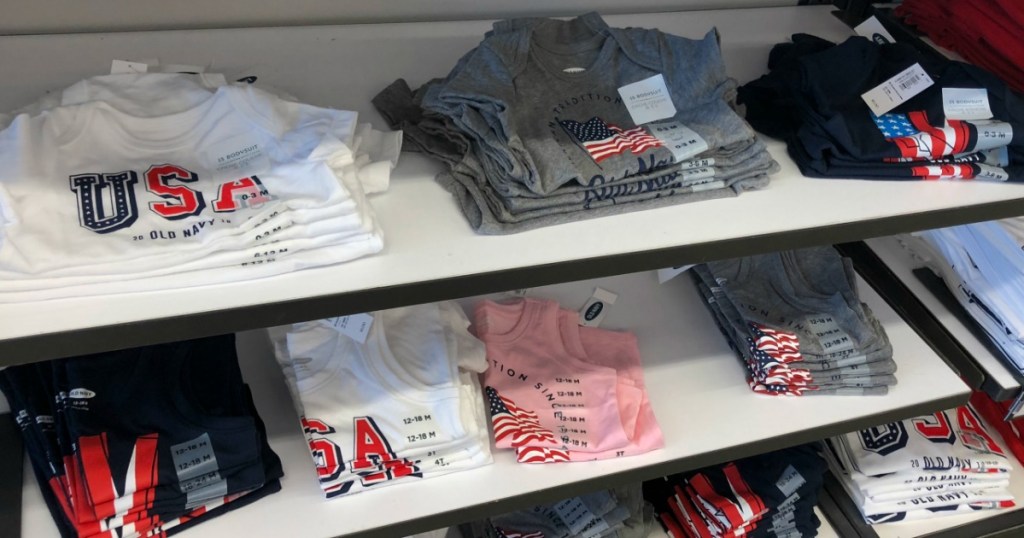 Toddler Boy's USA Old Navy Tees