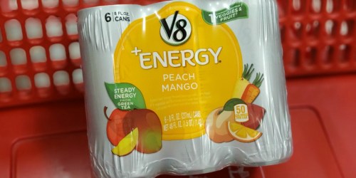 V8 +Energy Drink Cans 24-Count from $11 Shipped on Amazon | Just 48¢ Per Can