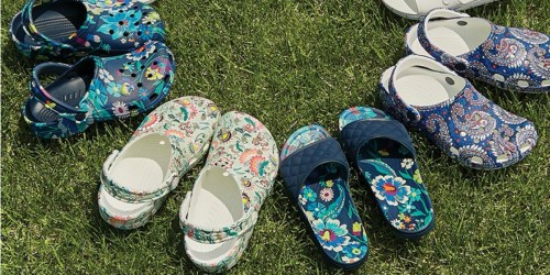 Vera Bradley & Crocs Have Teamed Up w/ New Collection of Clogs, Slides & More