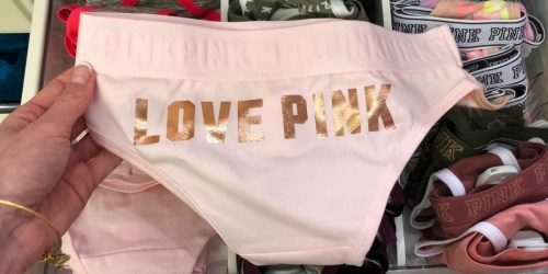 Victoria’s Secret PINK Panties 8 for $35 (Regularly $10.50 Each)