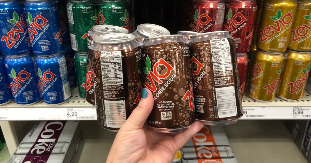 zevia ginger rootbeer at target