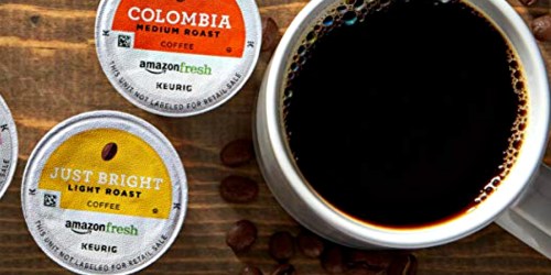 Prime Members: AmazonFresh Coffee K-Cups 80-Count Only $24 Shipped (Just 30¢ Per K-Cup) & More