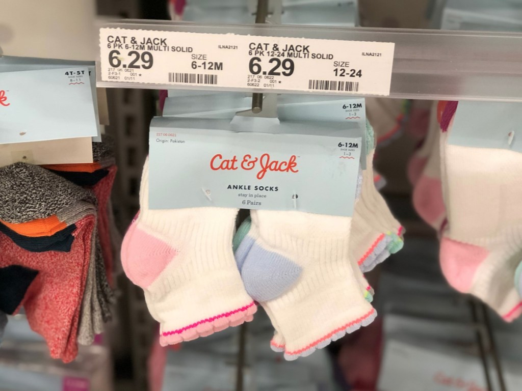 cat & Jack baby girls ankle socks at target