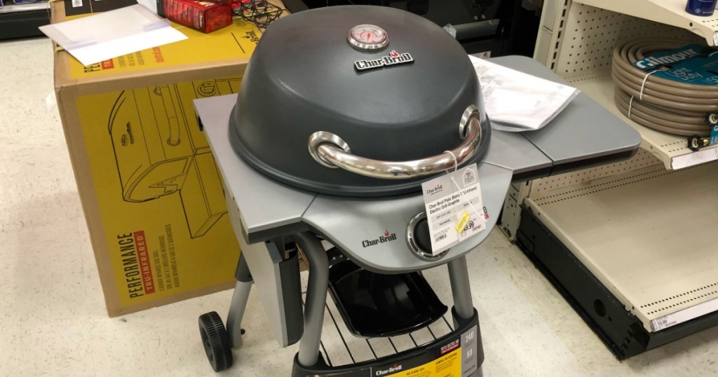 grill in store on display