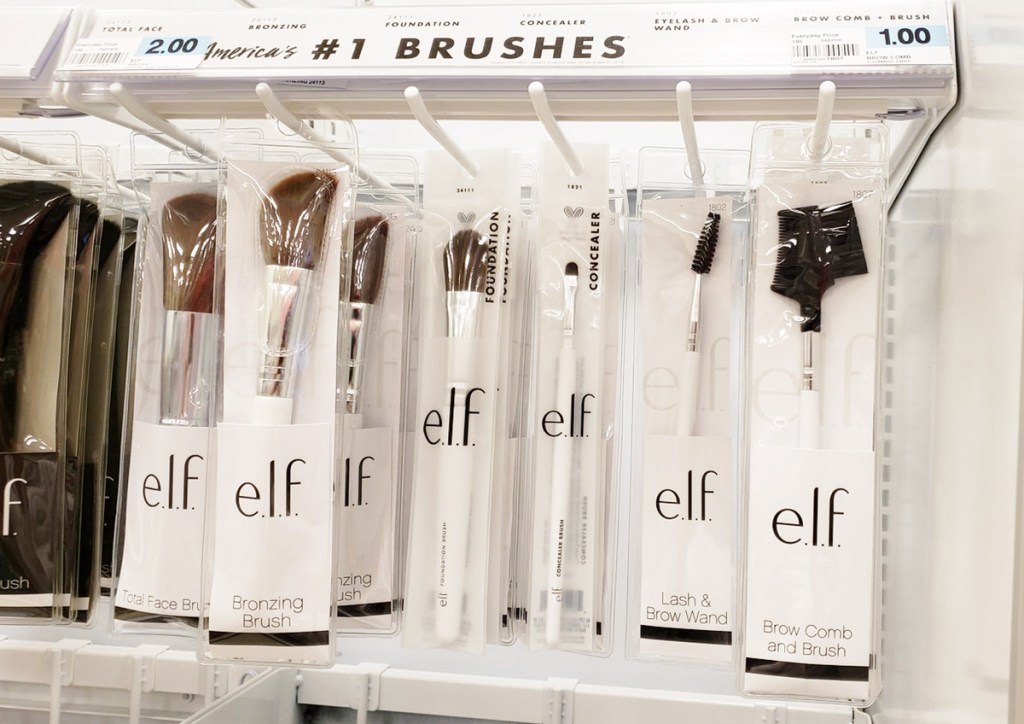 elf makeup brushes from rite aid