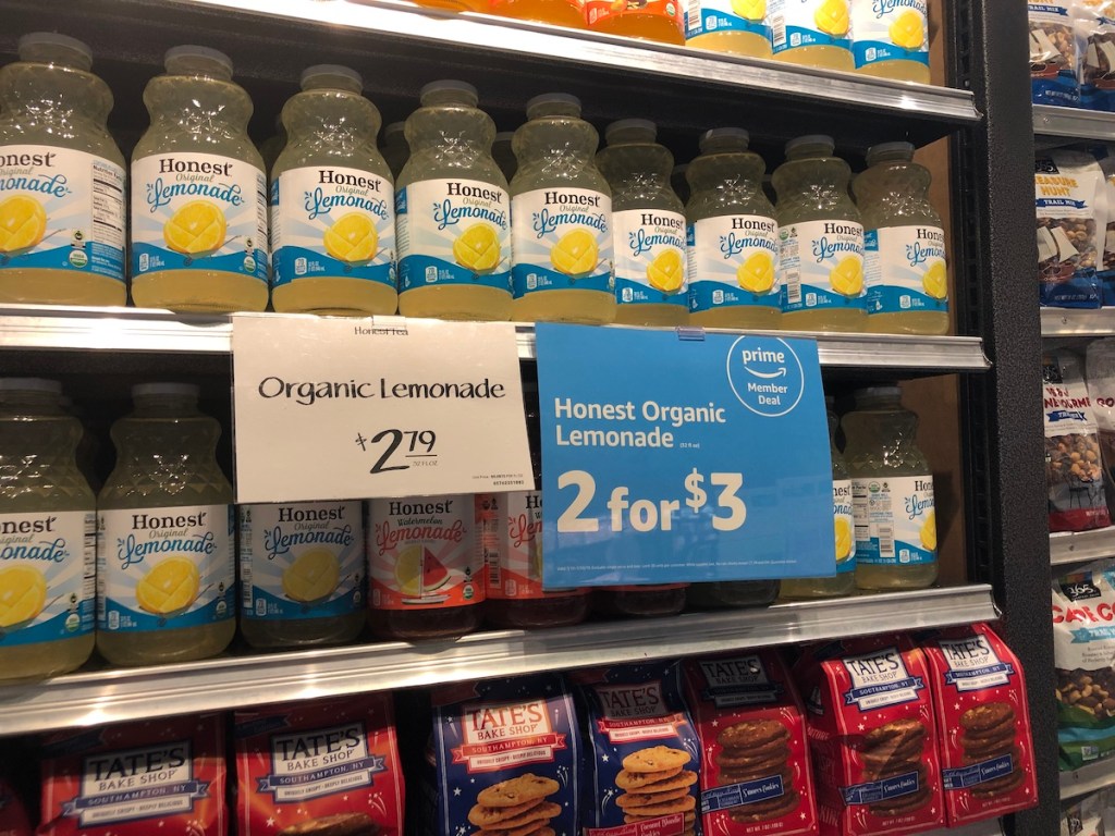 honest organic lemonade bottles at whole foods