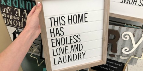 Up to 65% Off Wall Decor at Hobby Lobby