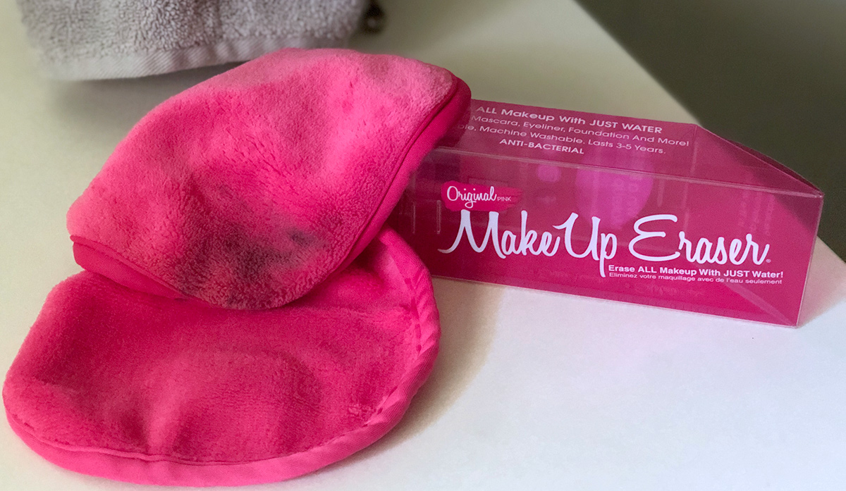 makeup eraser after use