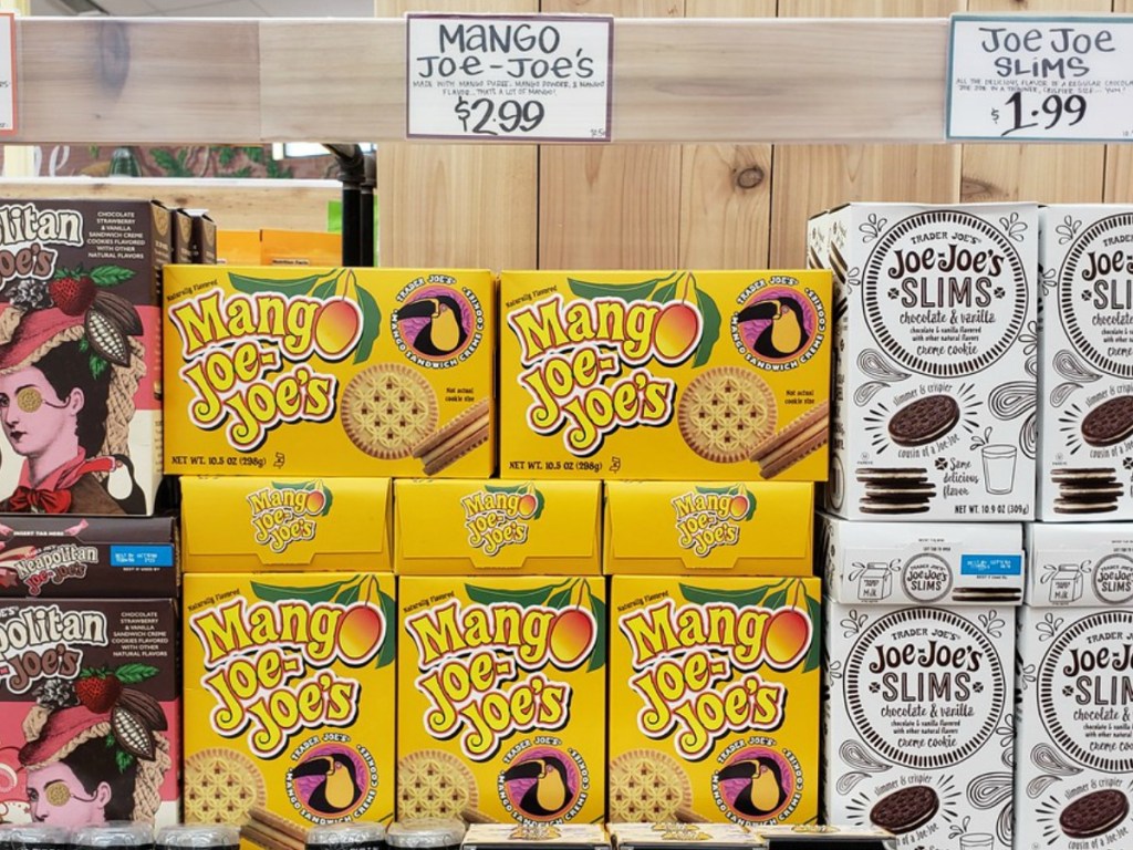 boxes of cookies inside store