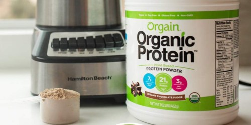 Orgain Organic Plant Based Protein Powder 2-Pounds Only $12.59 Shipped at Amazon