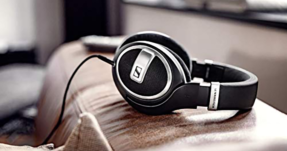 sennheiser hd 599 headphones on couch