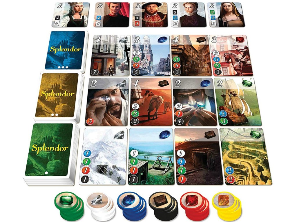 splendor board game contents