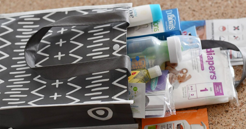 target baby registry bag