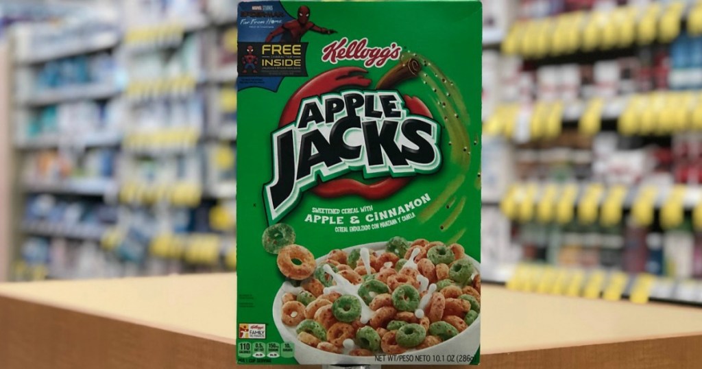 kellogg's apple jacks cereal at walgreens