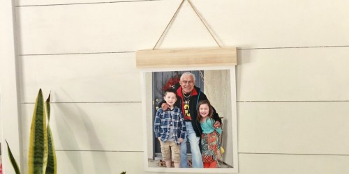 75% Off Wood Hanger Board Photo Prints + Free Walgreens Store Pickup