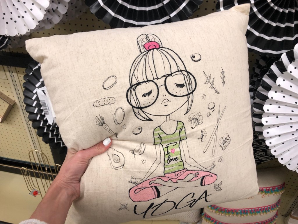 yoga pillow hobby lobby