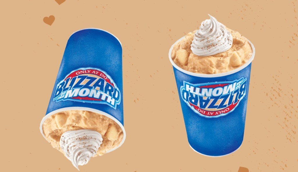 Pumpkin Pie Blizzards