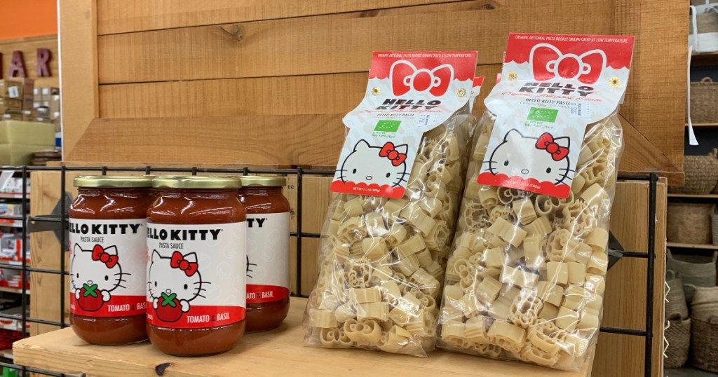 Hello Kitty Pasta and Sauce at World Market