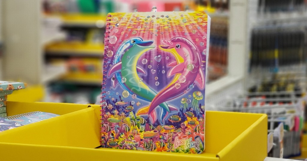 Lisa Frank notebook at Target