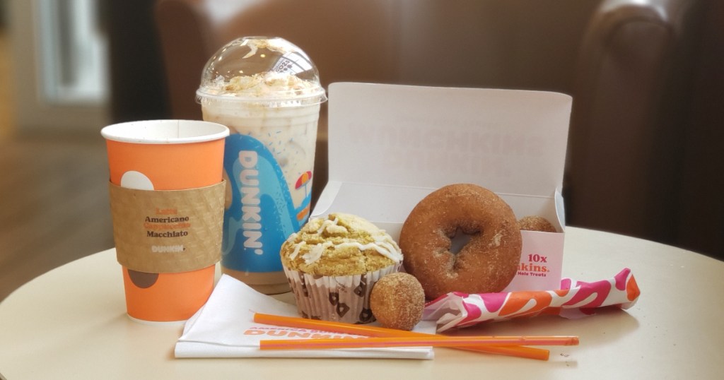 Dunkin' fall menu items