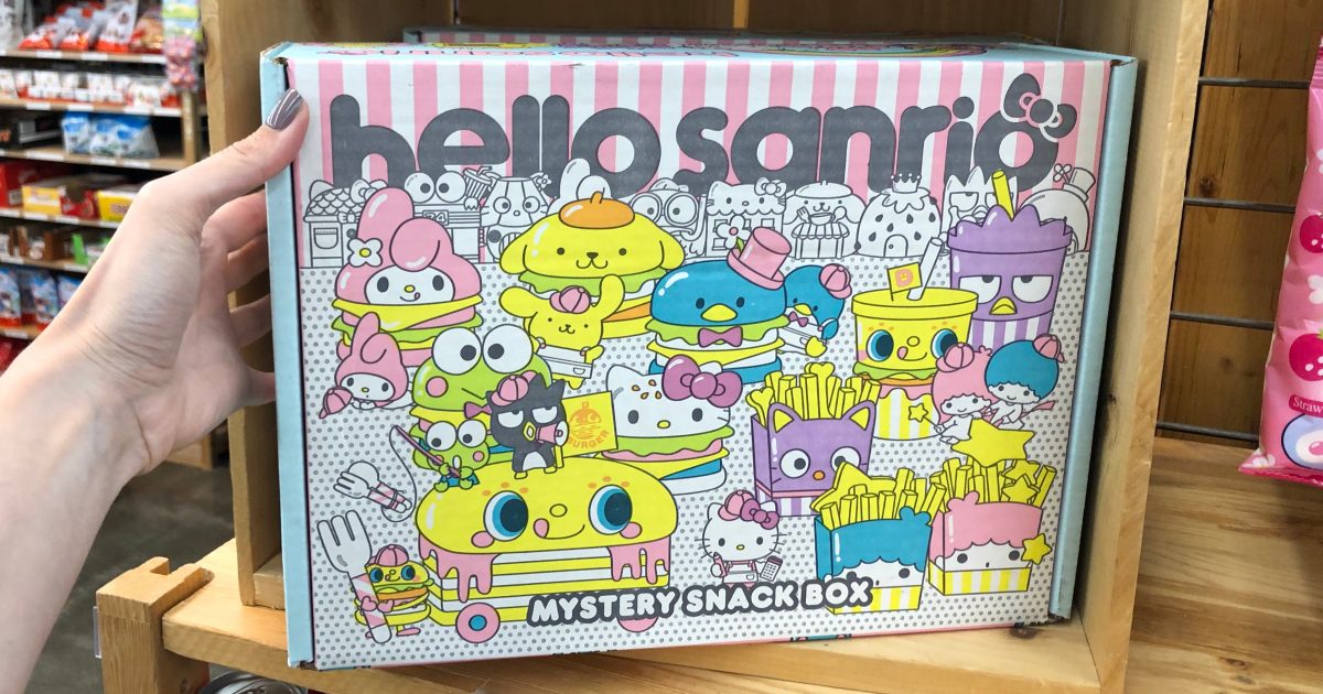 Hello Sanrio mystery snack box at World Market