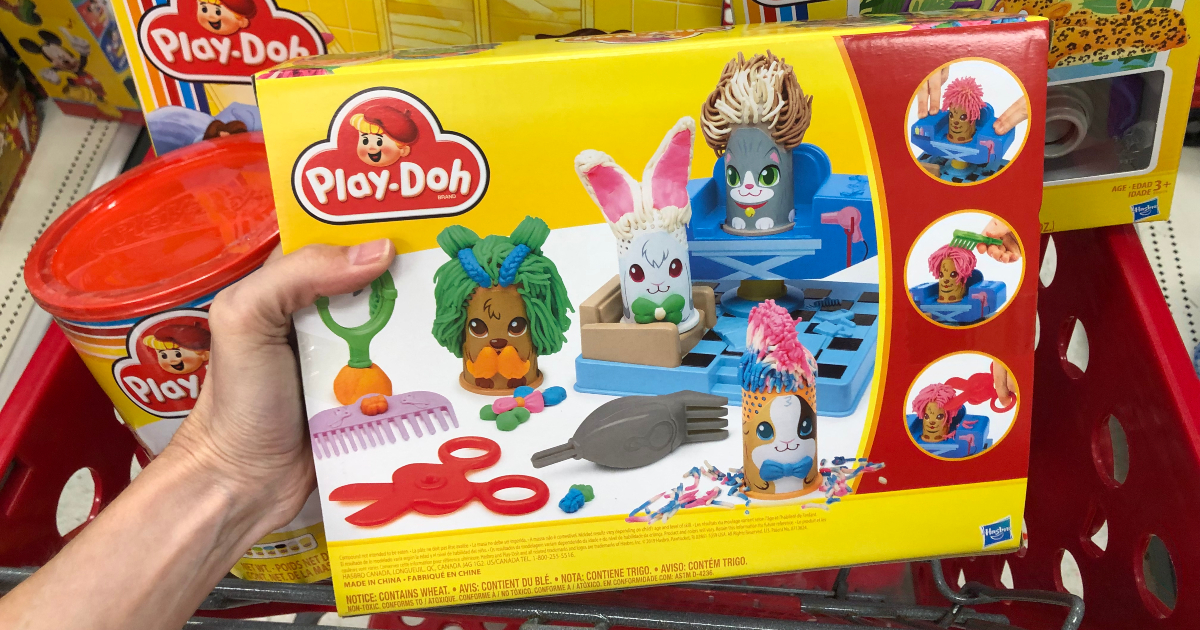 Play-Doh classic fuzzy pet salon