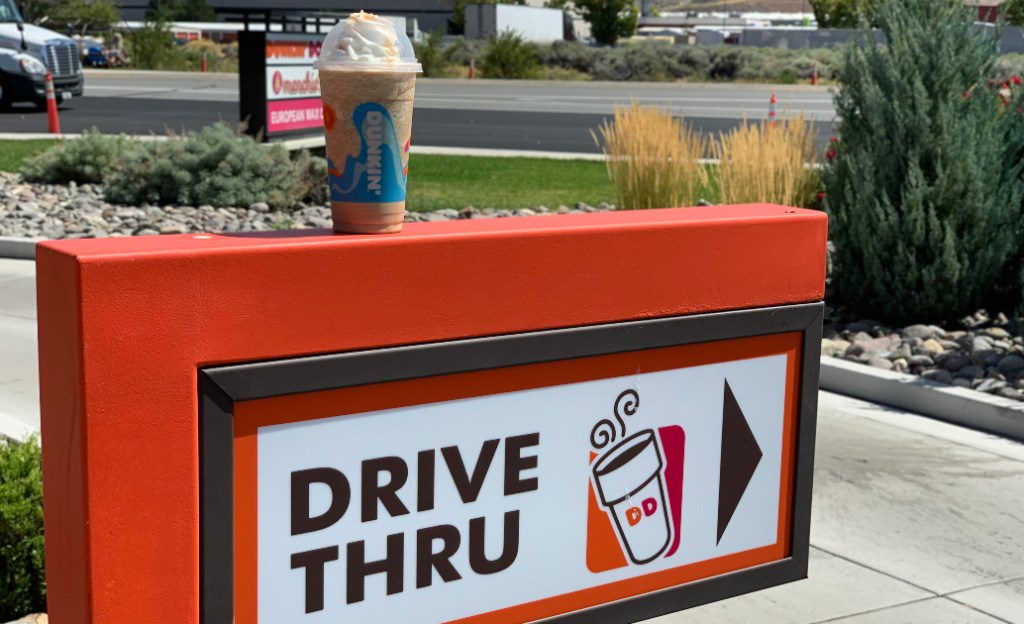 Dunkin Frosted Caramel Coffee