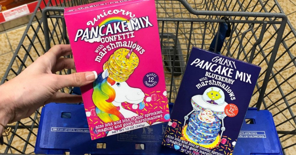 ALDI Pancake mixes in cart