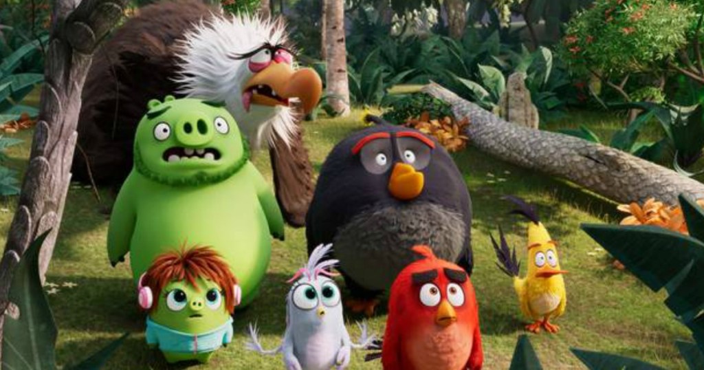 screen shot from angry birds 2 movie