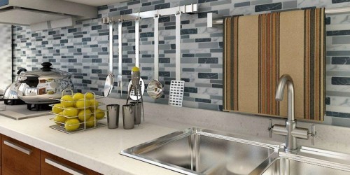 Up to 35% Off Art3D Peel & Stick Backsplash Tiles at Home Depot