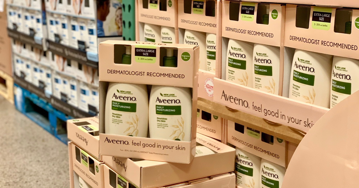 Aveeno 2 pack in Costco