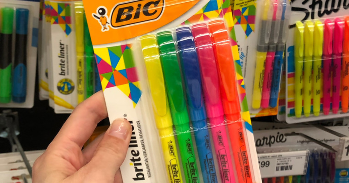 BIC Highlighters at Walgreens