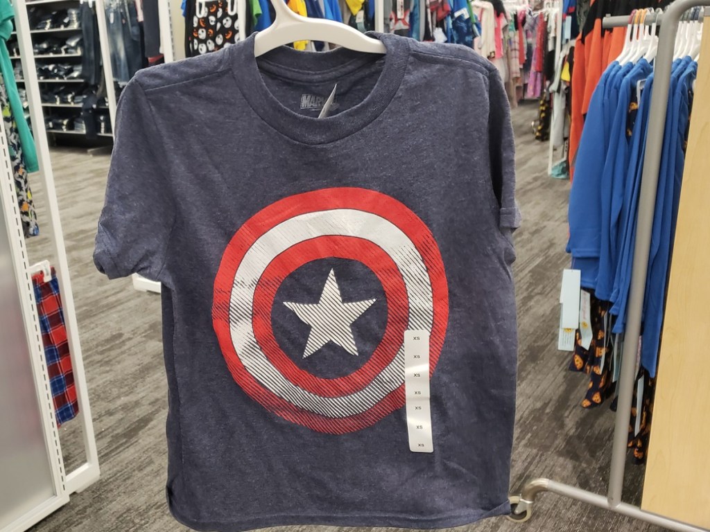 Boys Captain America T-Shirt at Target